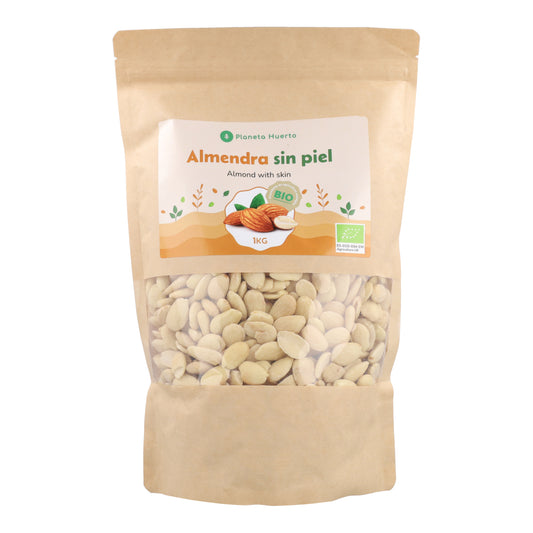 Geblancheerde amandelen ECO Planeta Huerto 1 kg