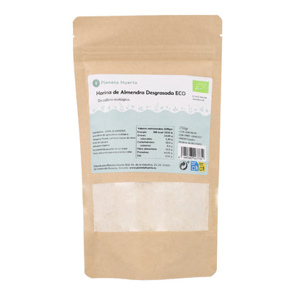 Farine d'amande dégraissée (protéine d'amande) ECO Planeta Huerto 250 g