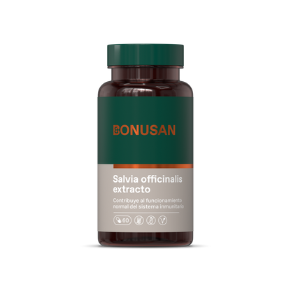 Salvia Officinalis Extracto Bonusan 60 cápsulas