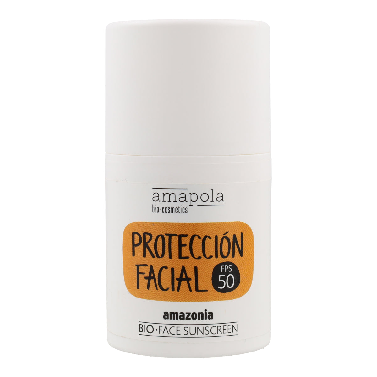 Protector solar facial SPF 50 Amazonia Amapola 50ml