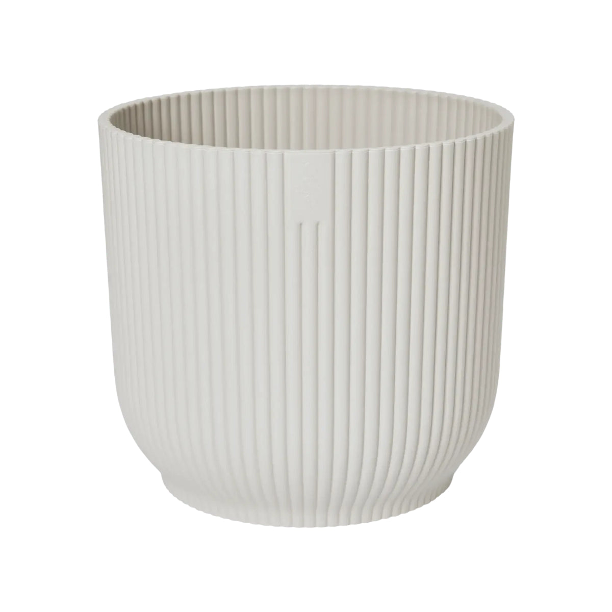 Macetero vibes fold round silky white Elho 25 cm