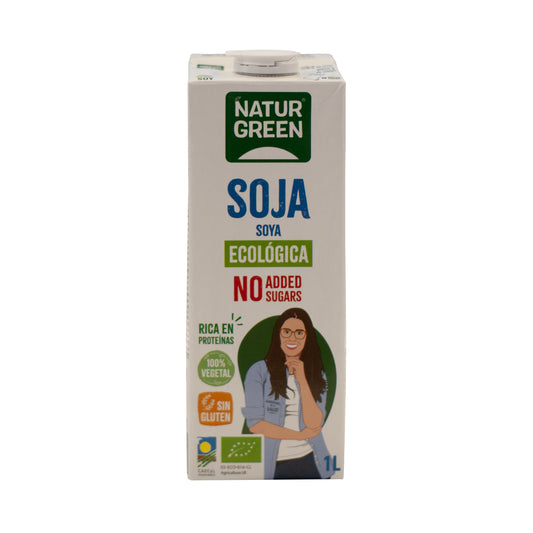 Boisson au soja Nature sans sucres NaturGreen, 1 L