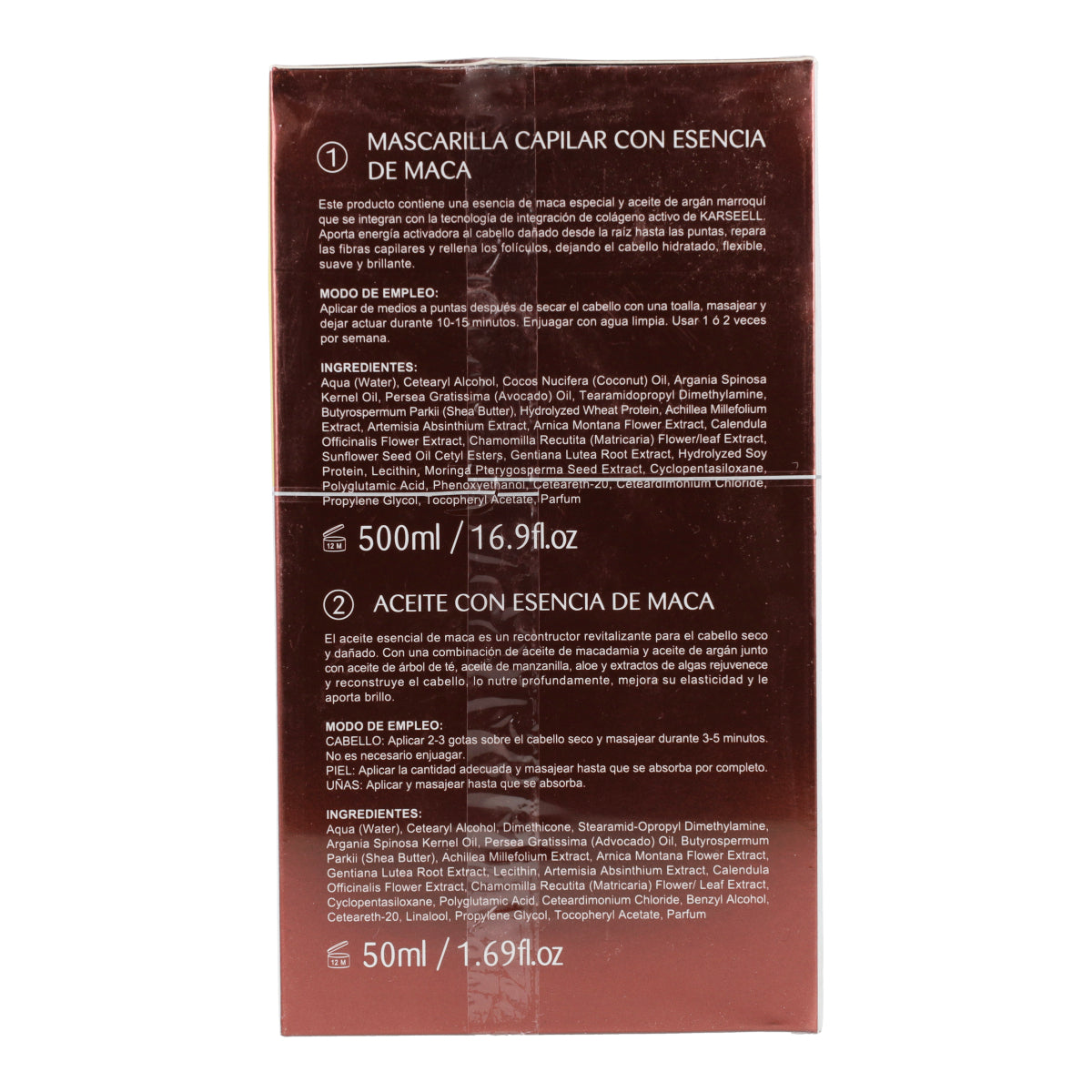Kit Masque au Collagène + Huile Karseell 500ml + 50ml