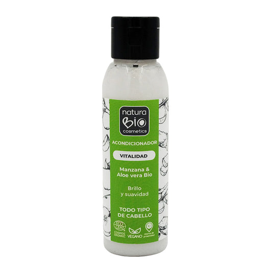 Acondicionador Vitalidad 100 Aloe Manzana Bio, NATURABIO, 100 ml
