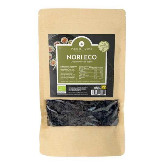 Flocons d'algues Nori ECO Planeta Huerto 100 g