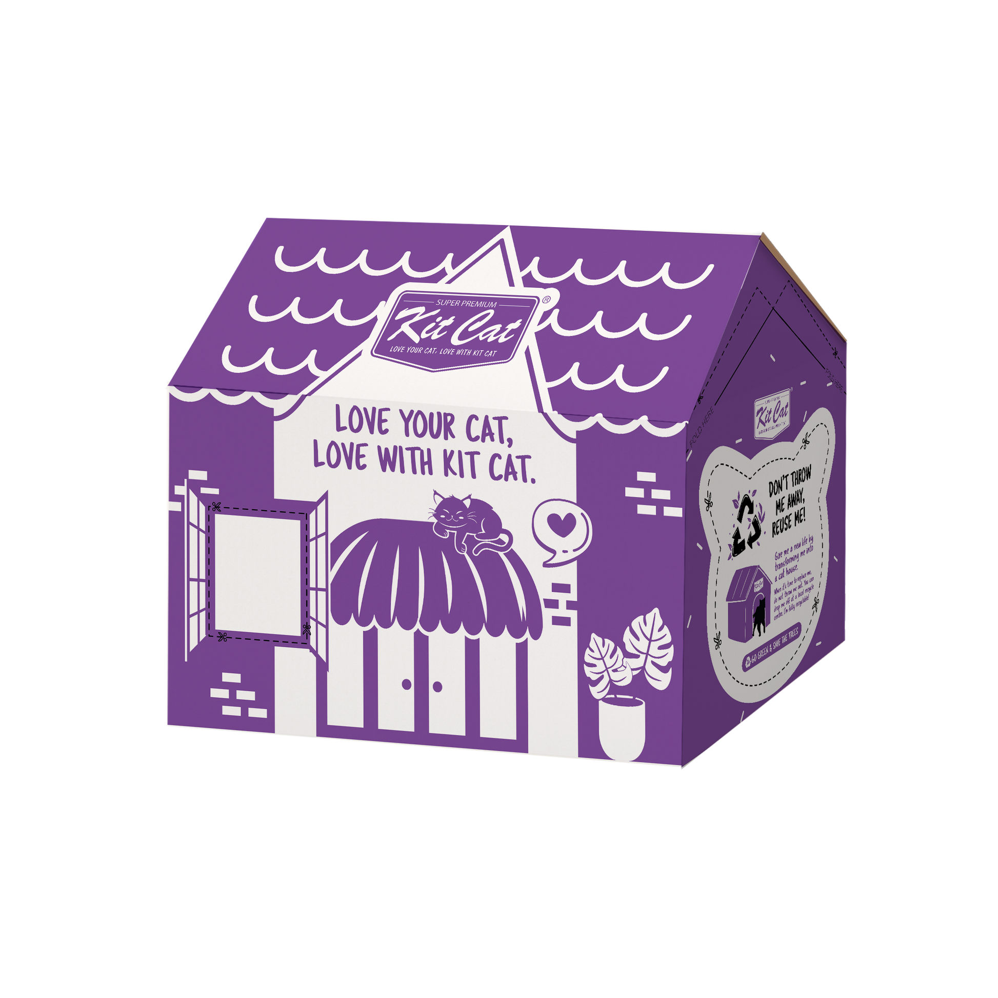 Kit Cat Arena Eco SoyaClump - Lavender 7 L Litière pour chat