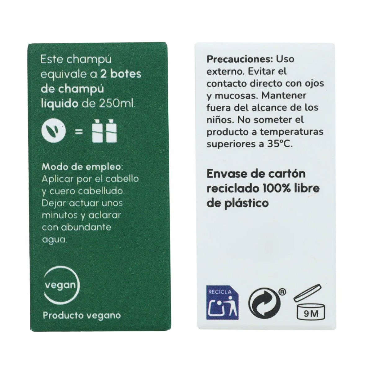 Vaste antiroosshampoo met rozemarijn en salie Planeta Huerto 85 g