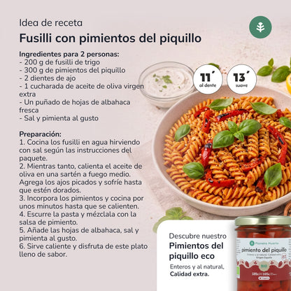 Fussilli de blé ECO Planeta Huerto 500gr