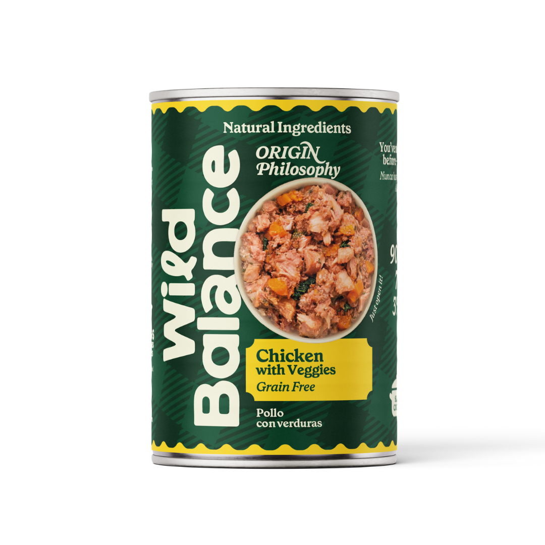 Boîte de poulet BARF pour chiens Wild Balance 400 g