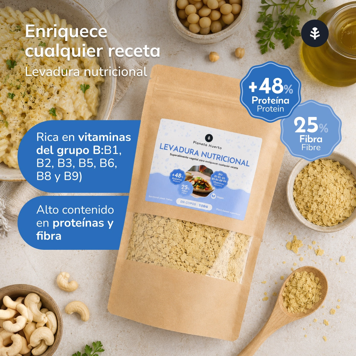Levure nutritionnelle Planeta Huerto