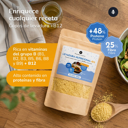 Levure nutritionnelle + B12 Planeta Huerto
