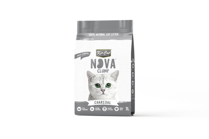 Kit Cat Arena Eco SoyaClump - Charcoal 7 L Litière pour chat