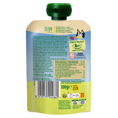 Yogurin Banane Fraise Hero 100 g