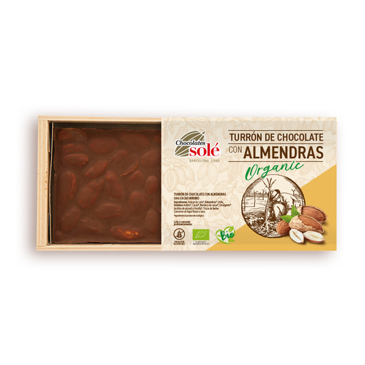 Nougat aux amandes Eco Solé, 200 g