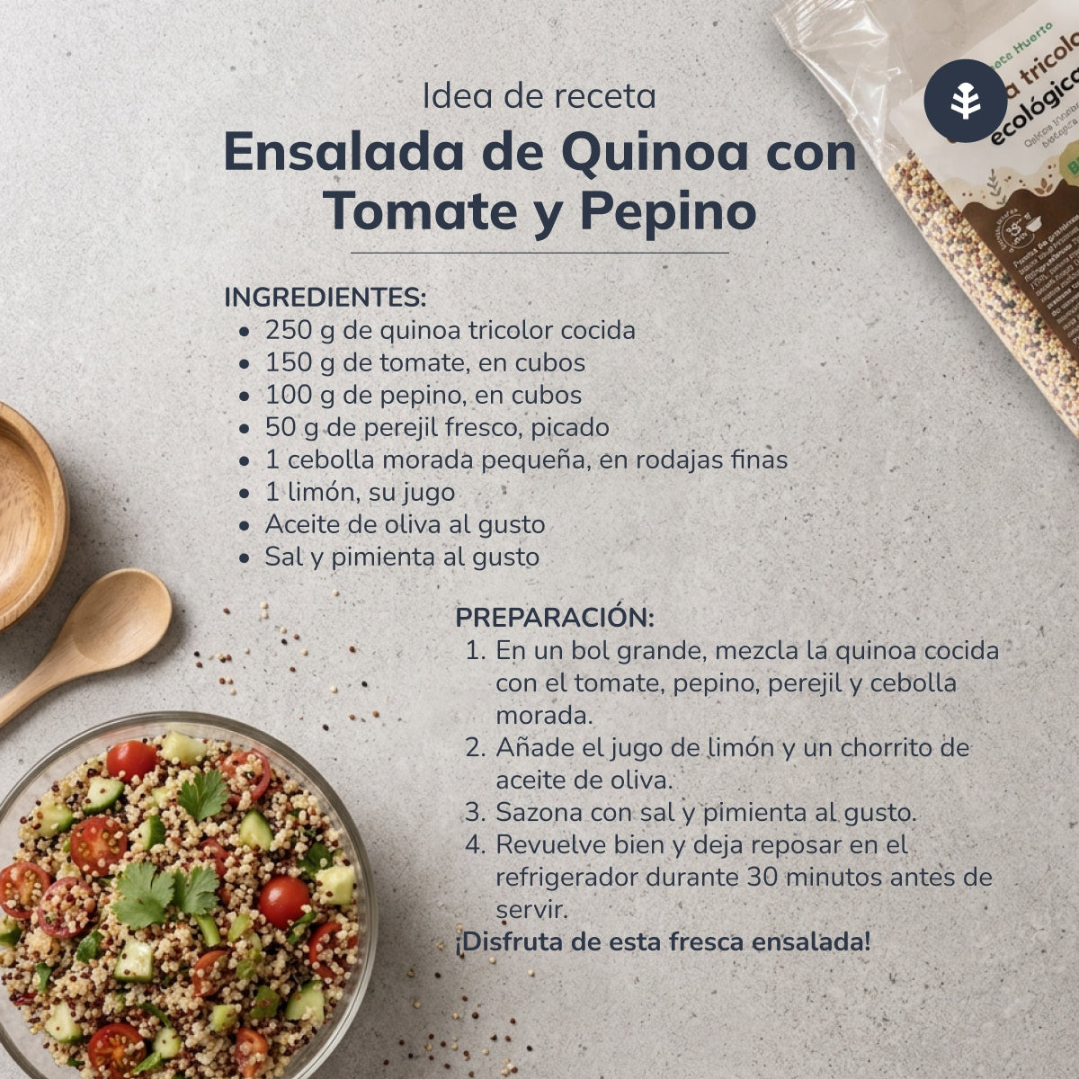 Quinoa tricolore ECO Planeta Huerto 500 g