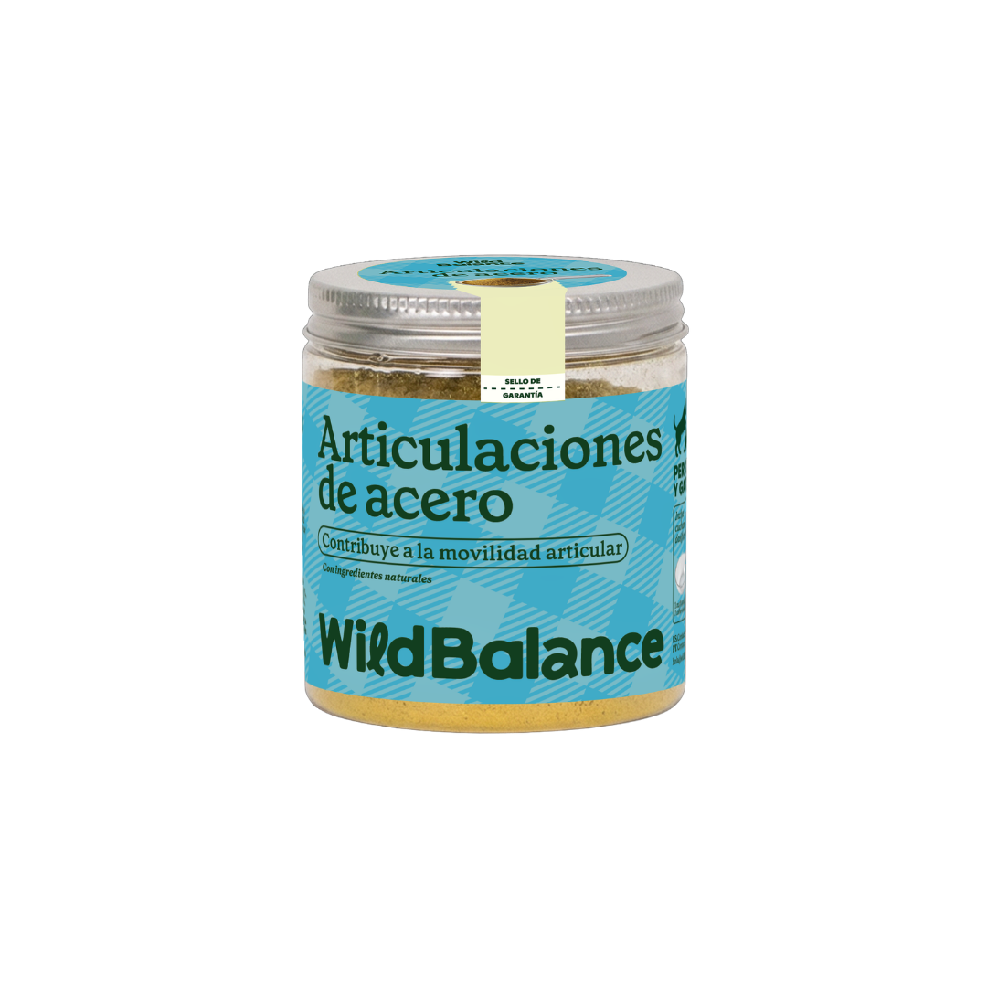 Articulations d'acier Complément naturel pour animaux de compagnie Wild Balance 100 g