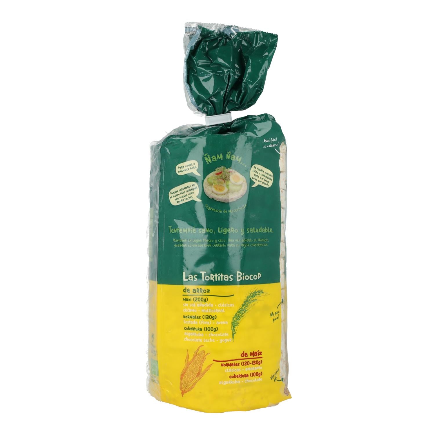 Tortitas Arroz con Sésamo Biocop 200 g