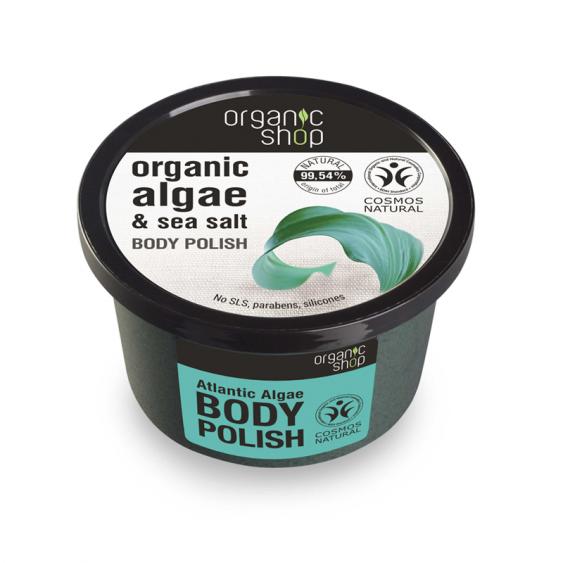Exfoliante Corporal Algas del Atlántico Organic Shop 250 ml