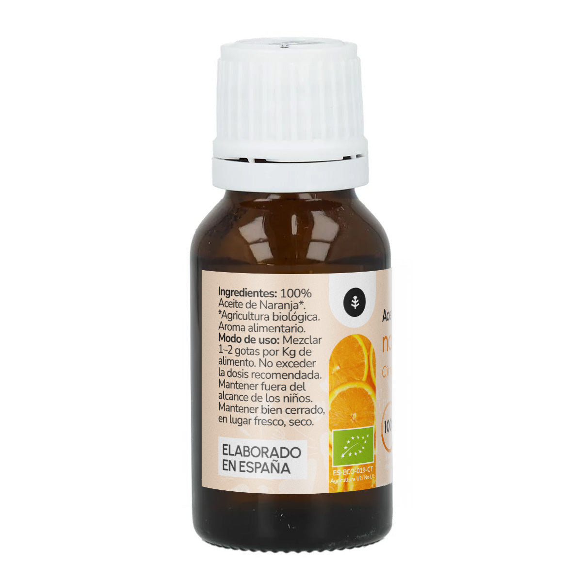 Huile essentielle d'orange douce Bio Planeta Huerto 15 ml