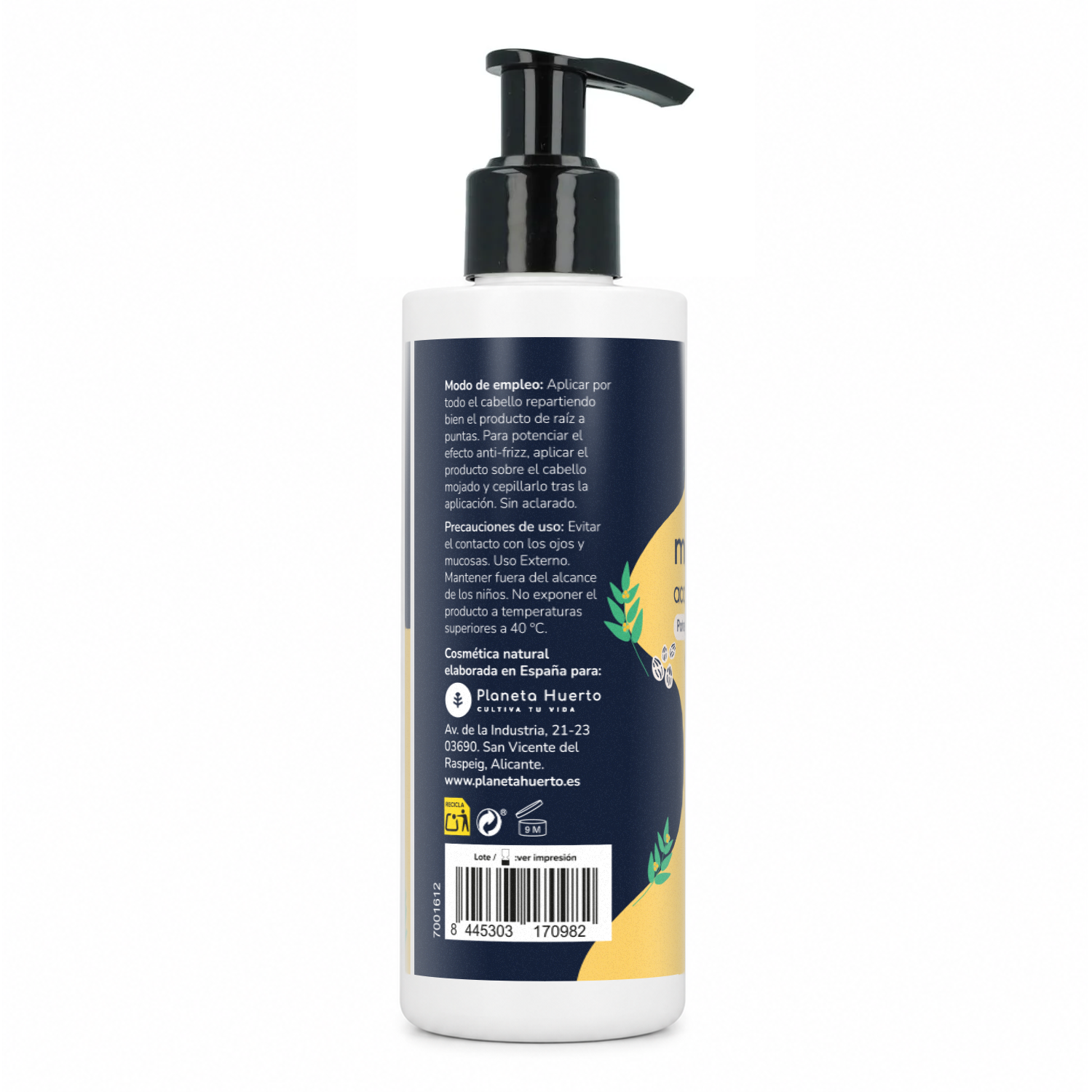 Leave in Conditioner Krullend Methode Planet Orchard 200 ml