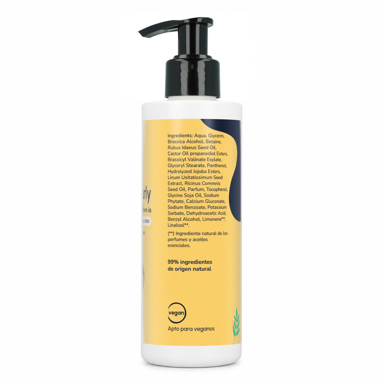 Leave in Conditioner Krullend Methode Planet Orchard 200 ml