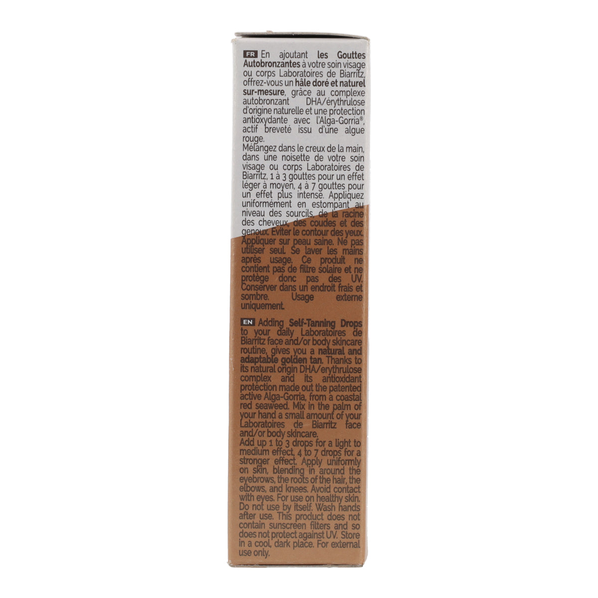 Zelfbruinende druppels voor gezicht en lichaam Biarritz 35 ml