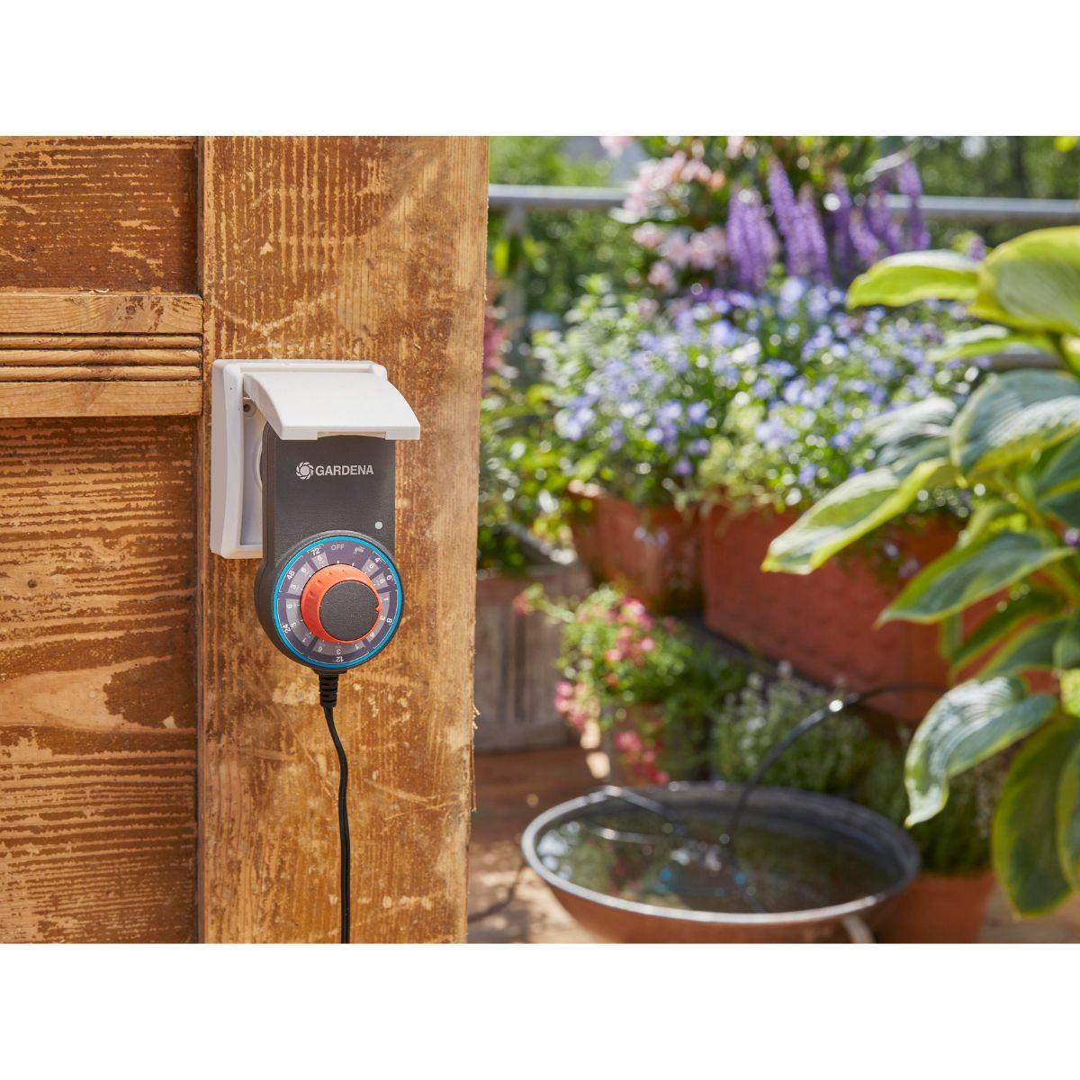 Riego automático jardineras City Gardening Gardena