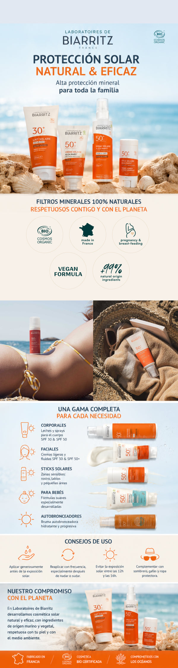 Invisible Sun Stick Spf50+ Biarritz 10 g