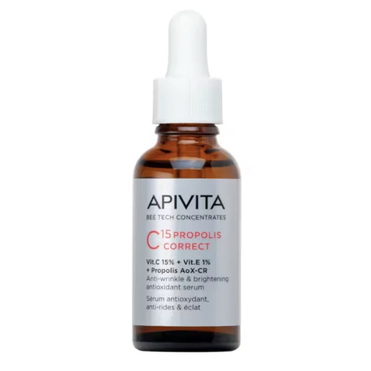 Sérum Corrector C15 Propóleo Antioxidante, Antiarrugas e iluminador 30 ml