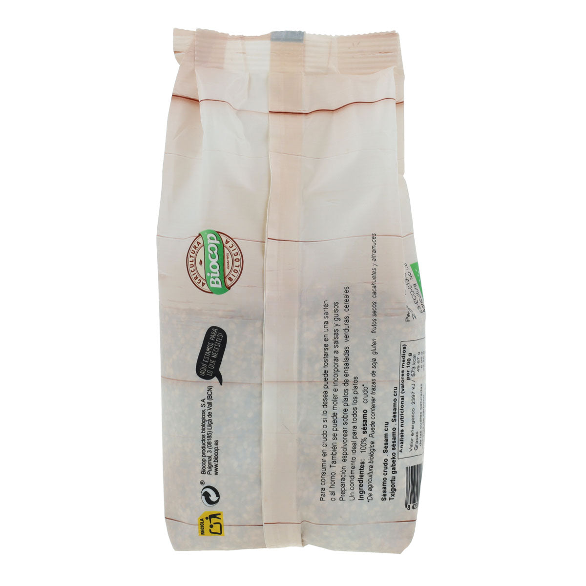 Graines de sésame crues bio Biocop 250 g