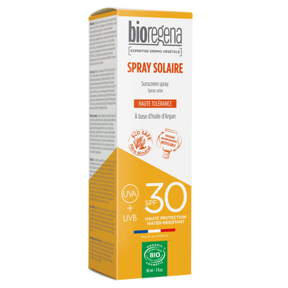 Protector Solar en spray SPF 30 Hipoalergénico Bioregena 90 ml