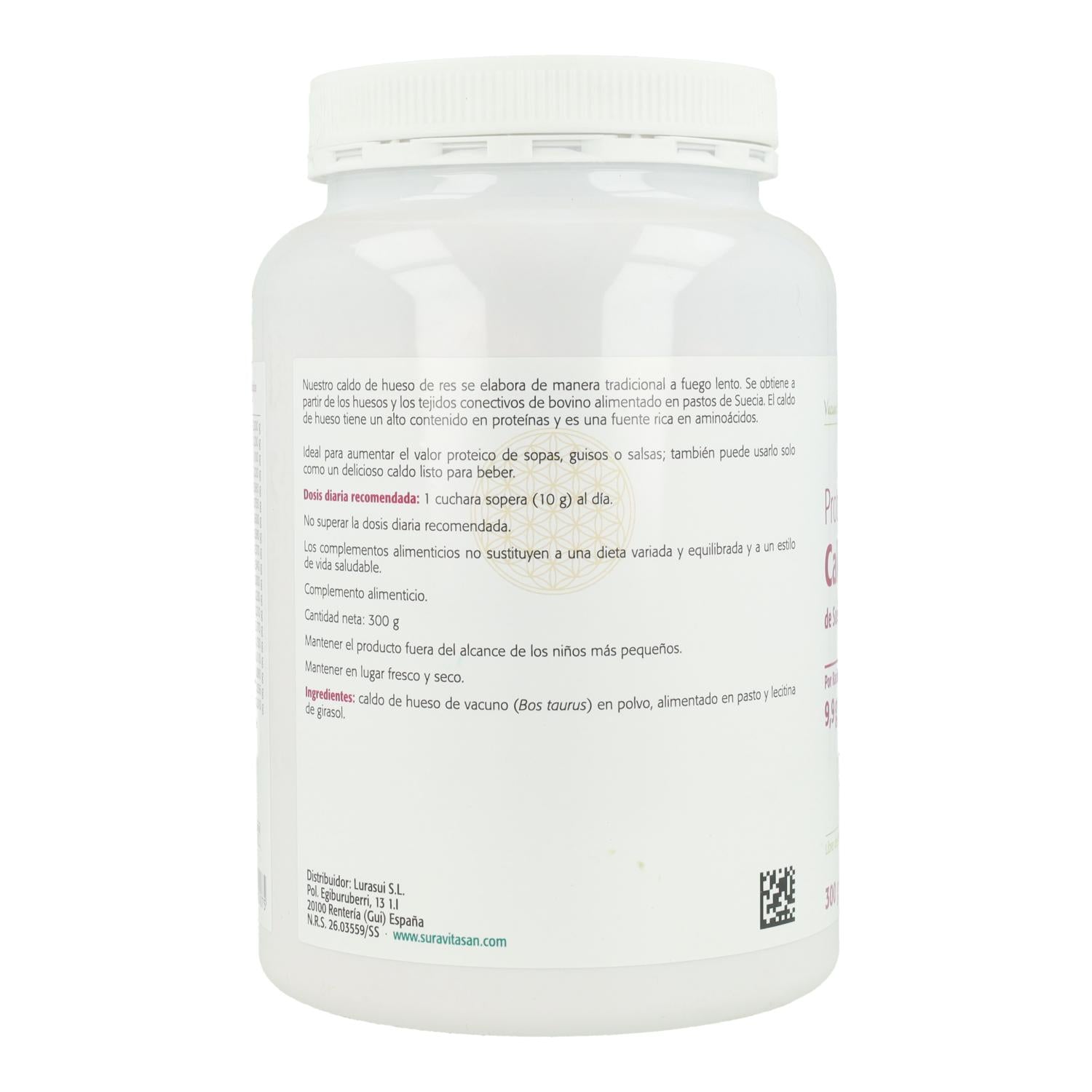 Pack 5 x Proteína de caldo de hueso 300 g Sura Vitasan