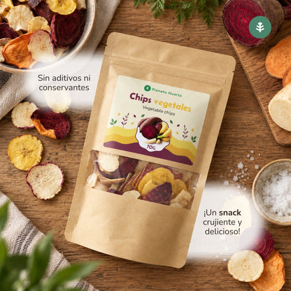 Chips de légumes Planeta Huerto 70gr