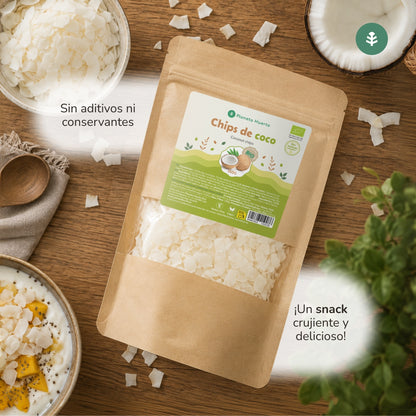 Copeaux de noix de coco non sucrés ECO Planeta Huerto 150 g