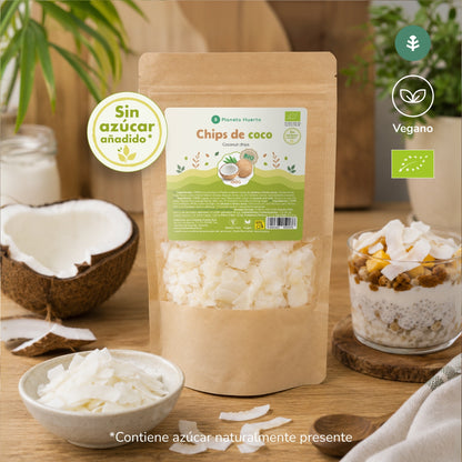 Copeaux de noix de coco non sucrés ECO Planeta Huerto 150 g
