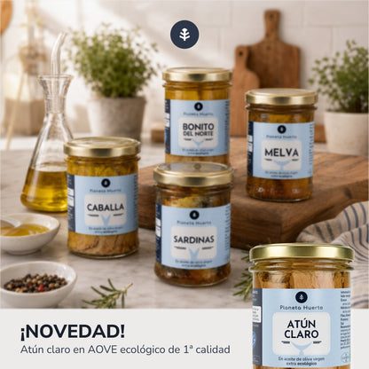 Sardines à l'huile d'olive ECO Planeta Huerto 190 g