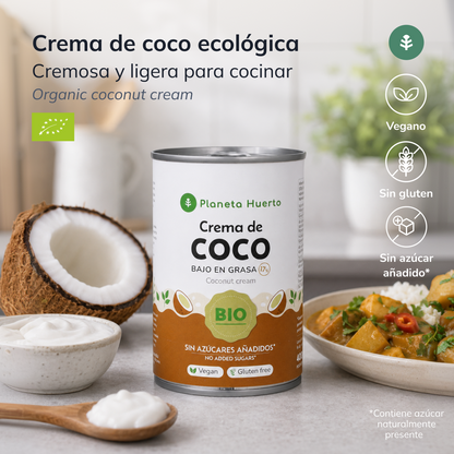Crème de coco ECO Planeta Huerto 400 ml