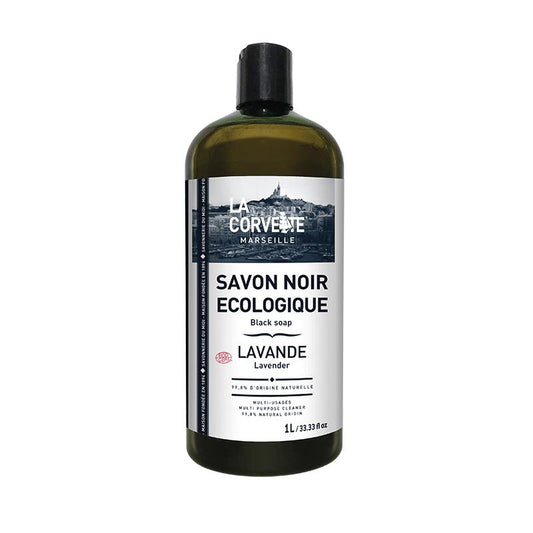 Jabón líquido Negro Lavanda Bio La Corvette 1 L