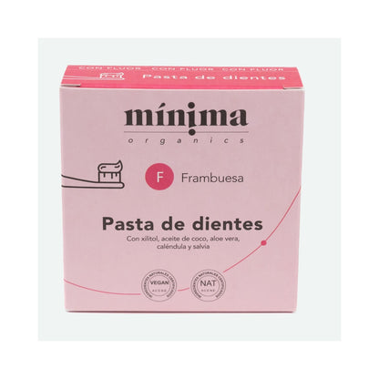Dentifrice pour enfants à la framboise et au fluor 60 g
