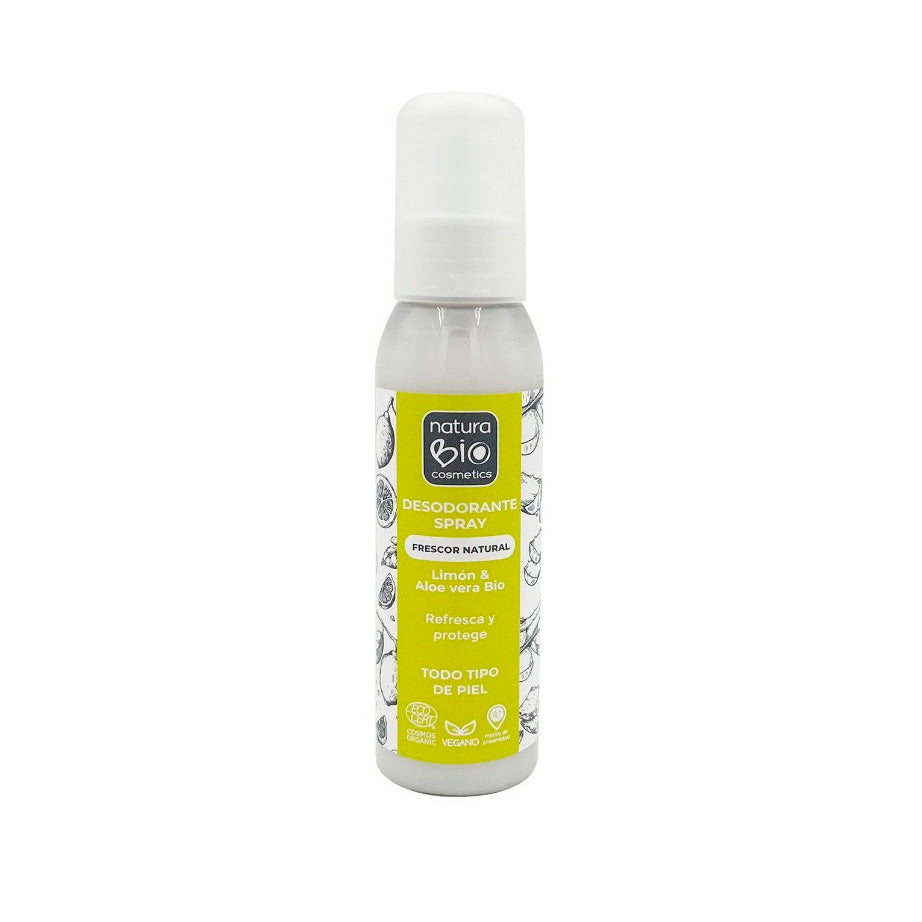 Déodorant spray fraîcheur naturelle 100 ml NaturaBIO
