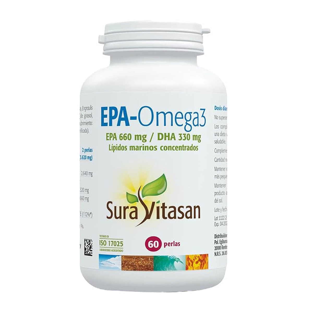EPA - Oméga-3 60 perles Sura Vitasan