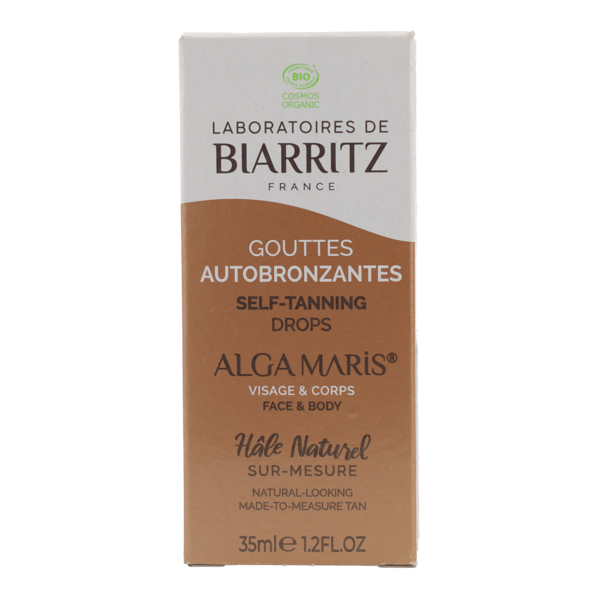 Zelfbruinende druppels voor gezicht en lichaam Biarritz 35 ml