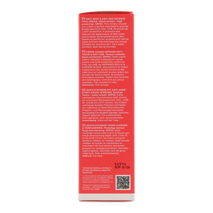 Crème solaire anti-taches SPF50 Apivita 50 ml