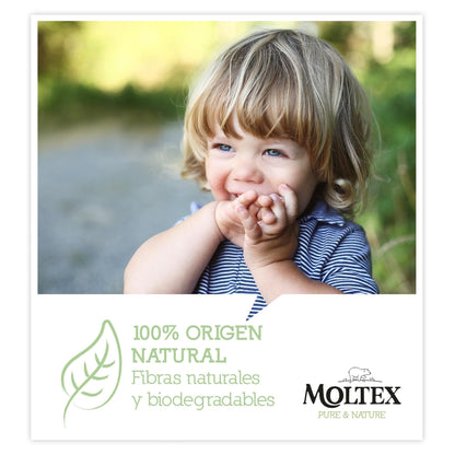 PROMO ESPECIAL Toallitas Moltex Pure & Nature, 120 Uds