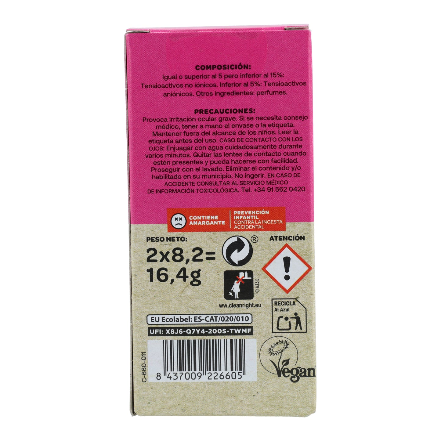 Nettoyant hydrosoluble pour toilettes Flopp  Recharge 2 capsules