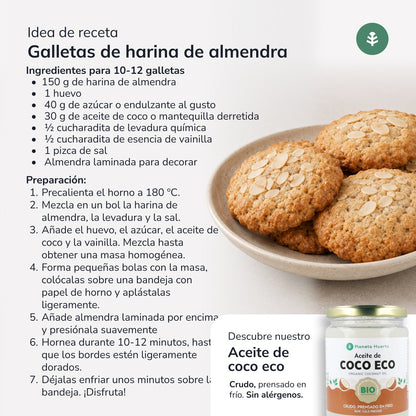 Farine d'amande sans gluten ECO Planeta Huerto 400g