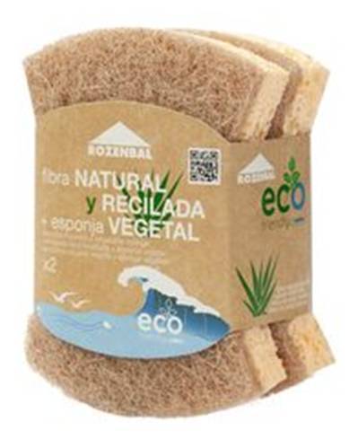 2 éponges végétales Ergo Eco Friendly ROZENBAL
