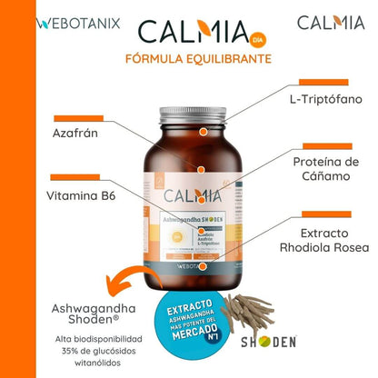 Ashwaganda Shoden Calmia Jour 60 gélules WeBotanix