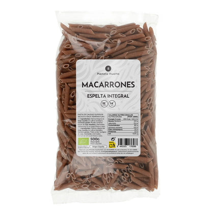 Macaronis à l'épeautre complet ECO Planeta Huerto 500gr