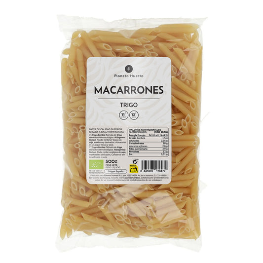Macaroni de blé ECO Planeta Huerto 500gr
